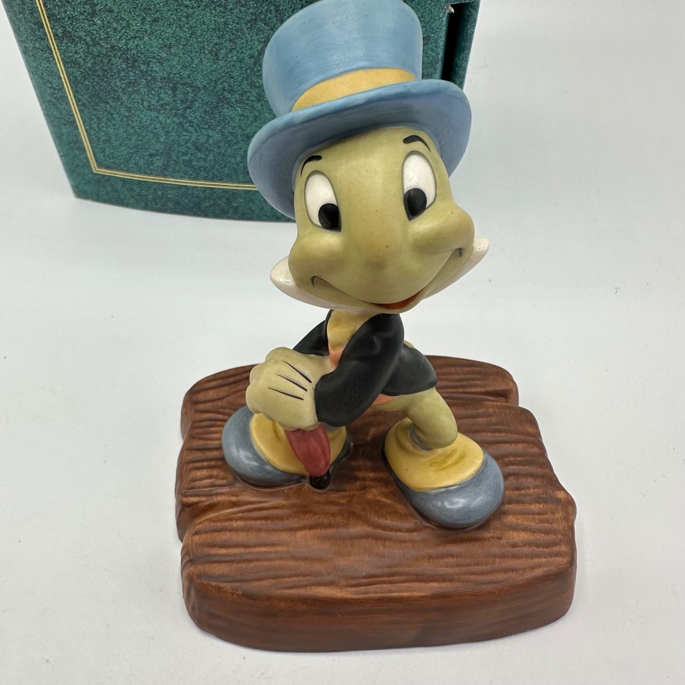 Disney WDCC Jiminy Cricket Pinocchio 1993 Membership Figurine COA Box - Picture 4 of 7
